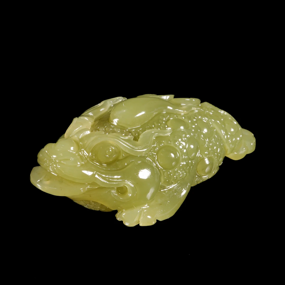 LOT.019和田玉金蟾/X4322