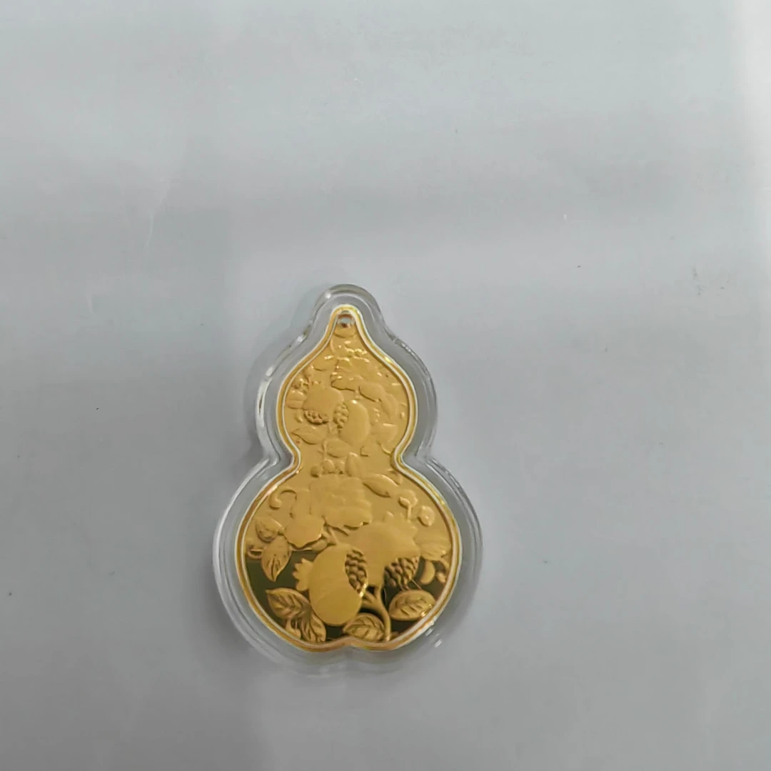 CBAI/菜百XT足金制品  福禄双全10克