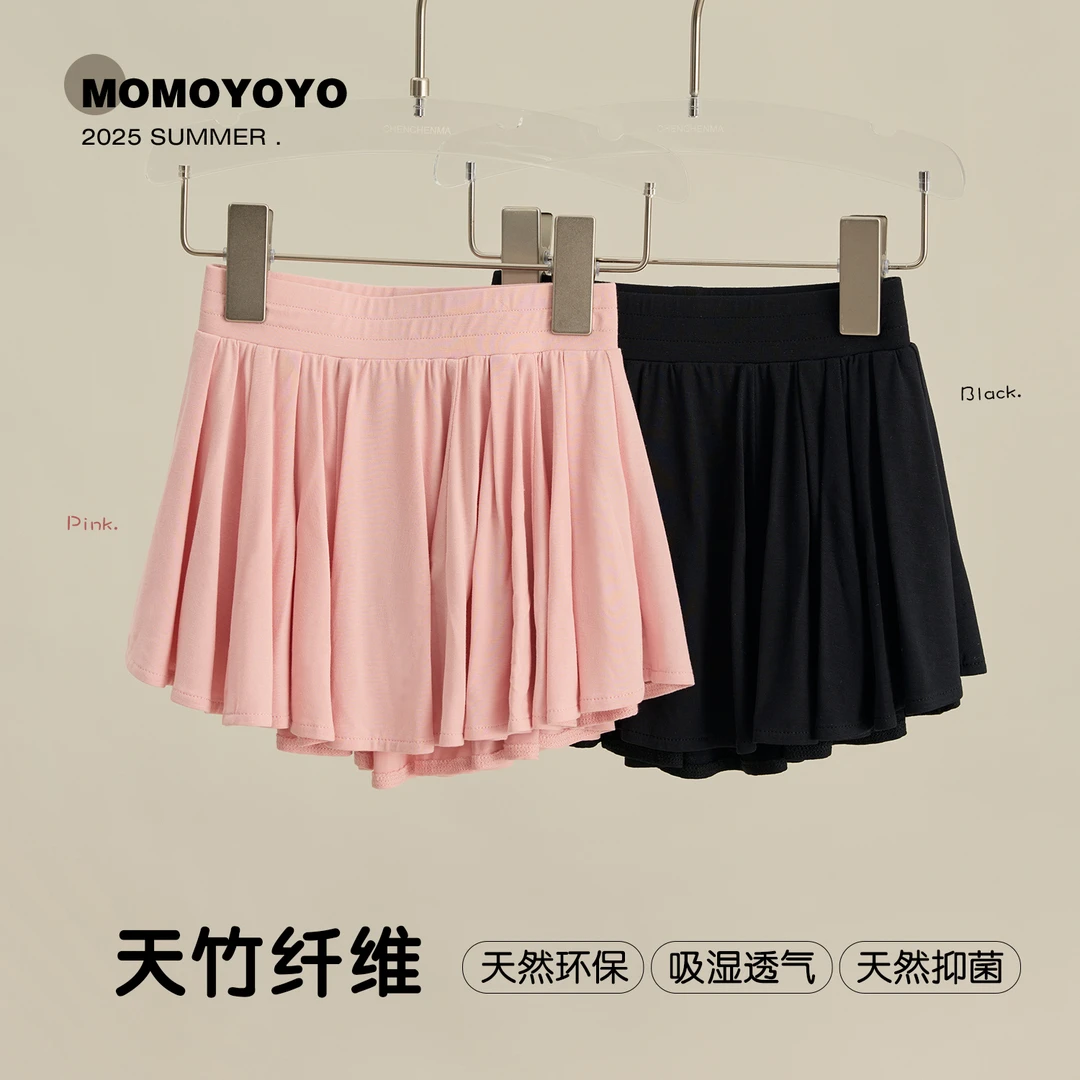 辰辰妈【小浪花】夏季百搭儿童时尚宽松裤女童芭蕾风裙裤7828X