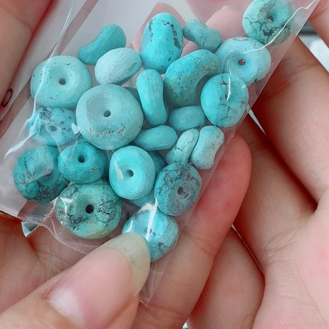 未镶嵌绿松石珠宝奇石