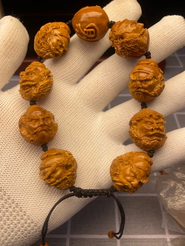 橄榄核手串钟馗头2.1