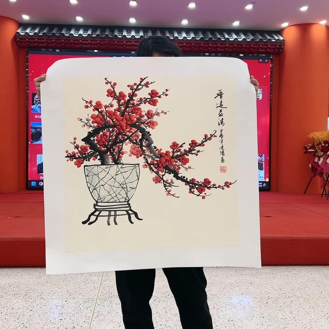 国画徐文清展览原作