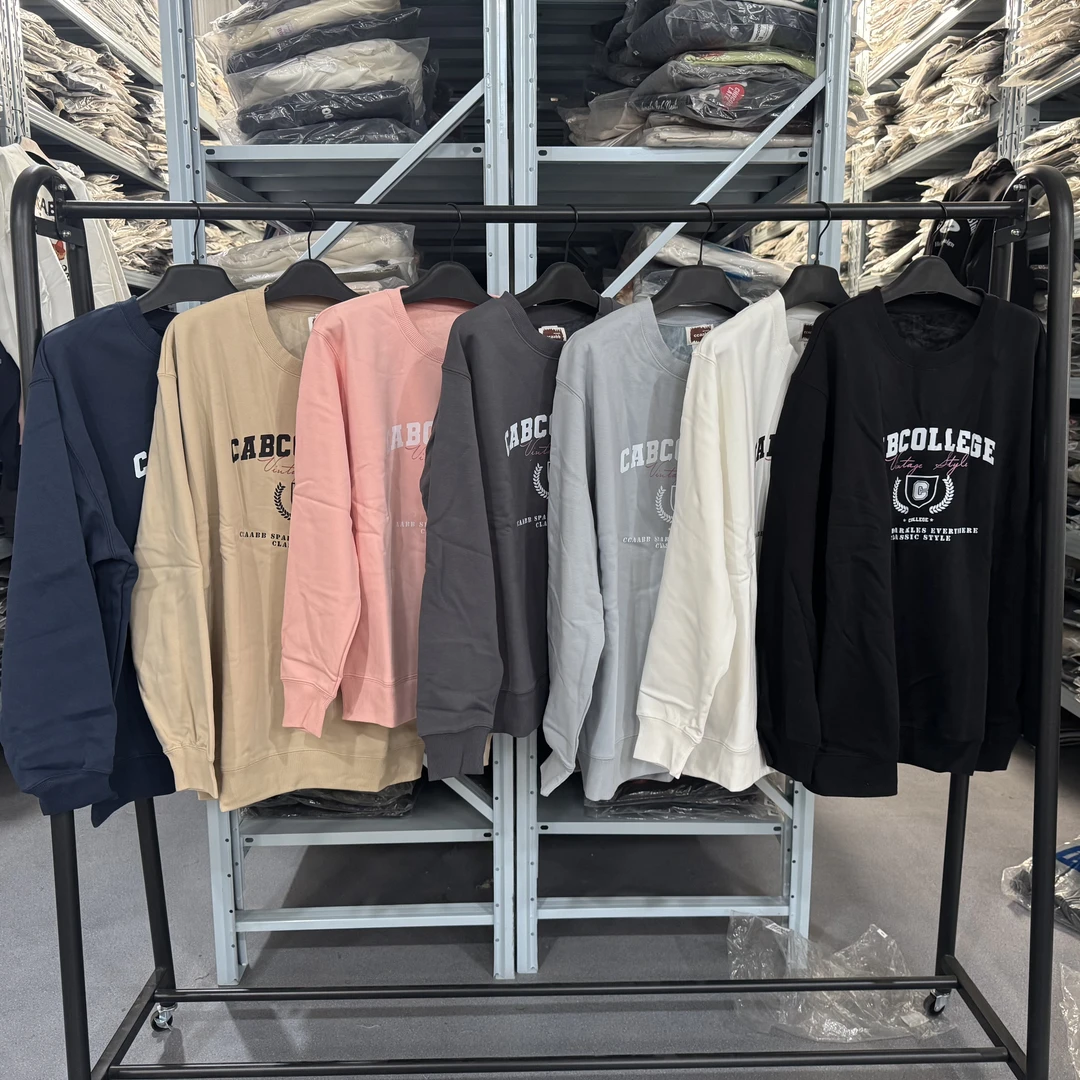 七色男女同款时尚卫衣A43