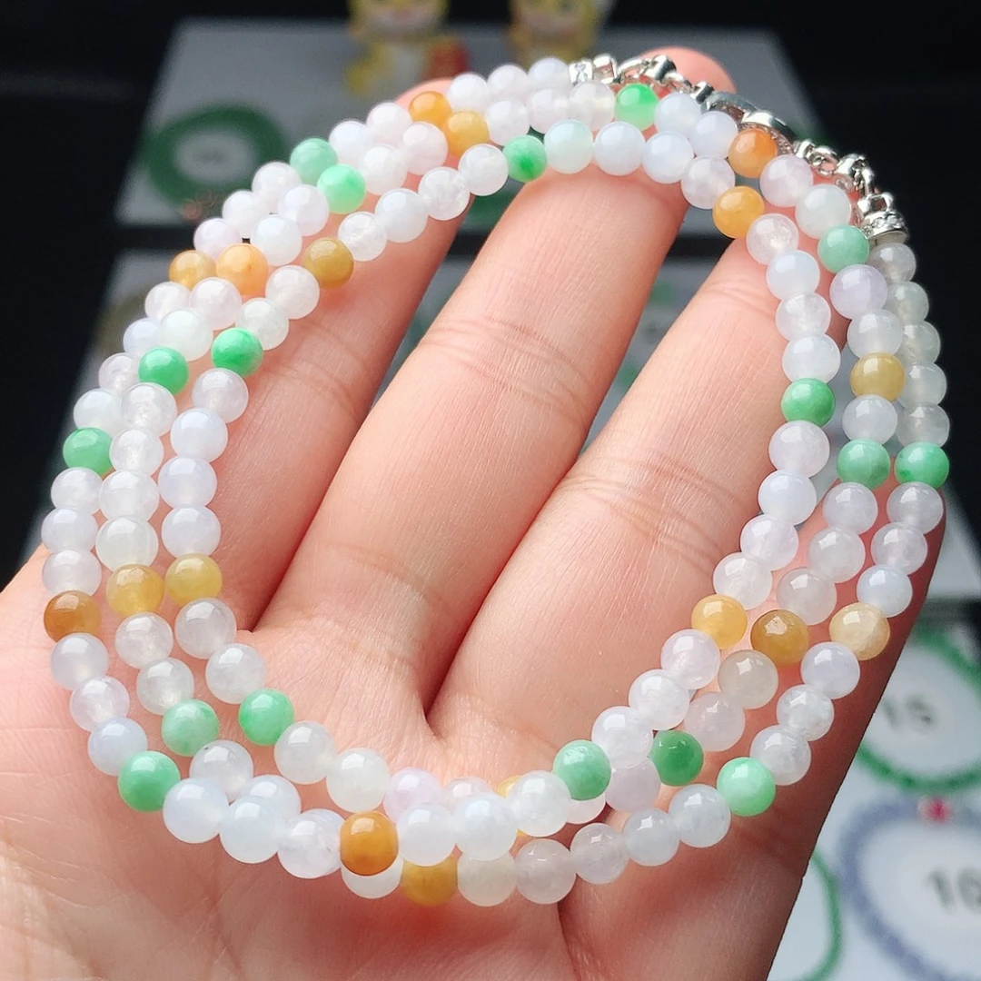 翡翠未镶嵌手链翡翠