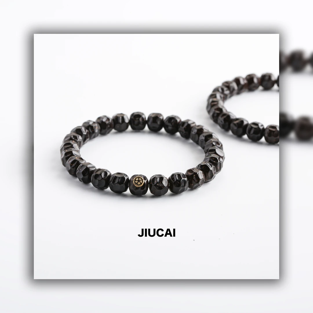 【玄藏】JIUCAI 原生态椰蒂无相单圈 8-8.8MM 花系列