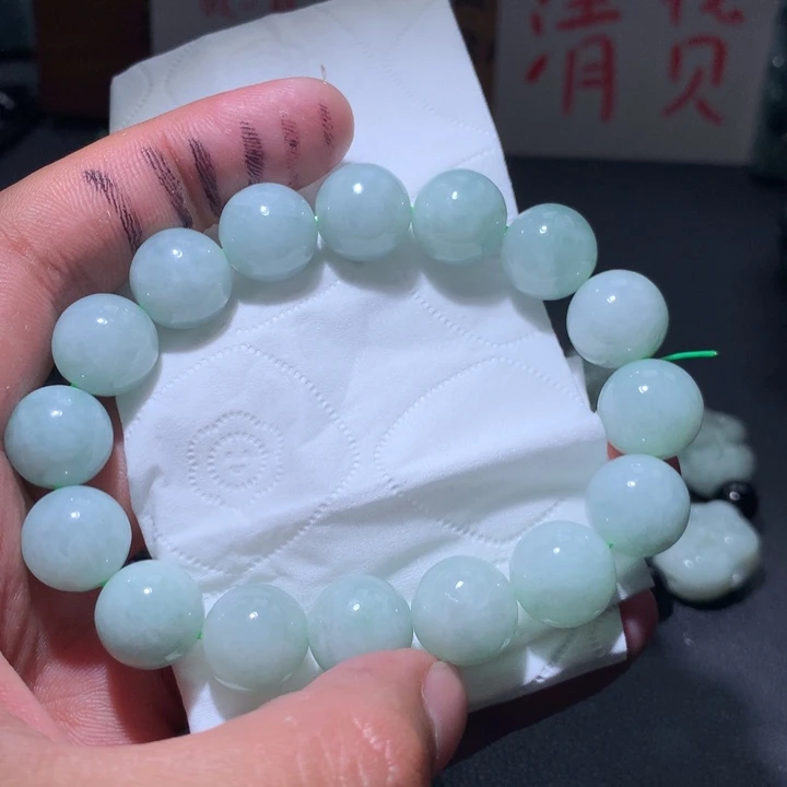 翡翠未镶嵌颈饰保真天然a货翡翠