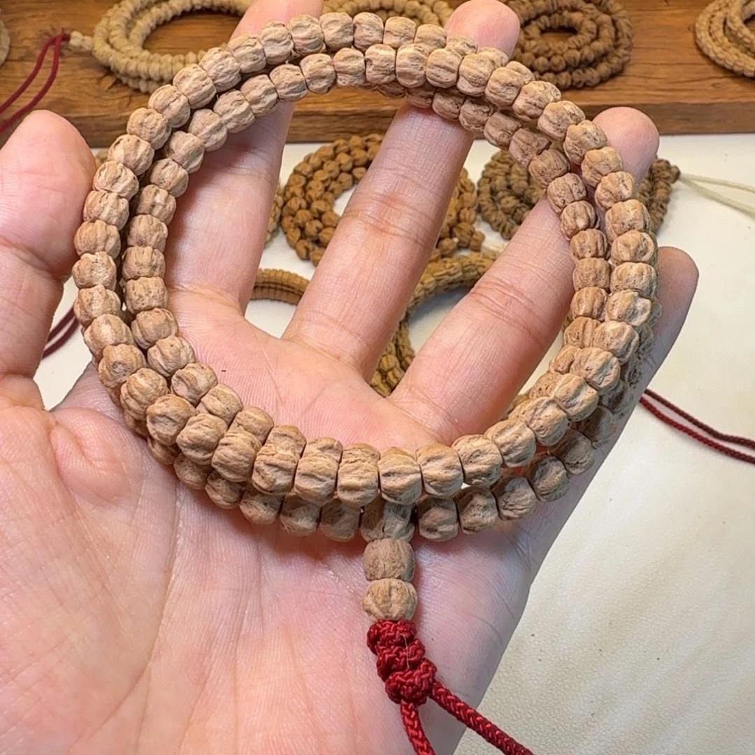 柏香籽/百香籽手串莲花 6.5+