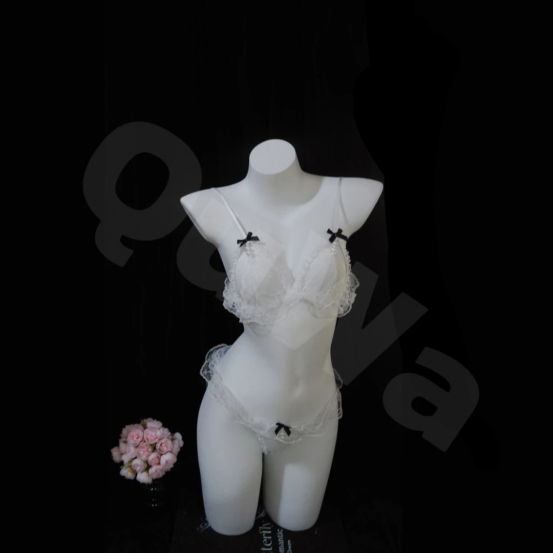 【月光蕾语】蕾丝蝴蝶结甜美bra