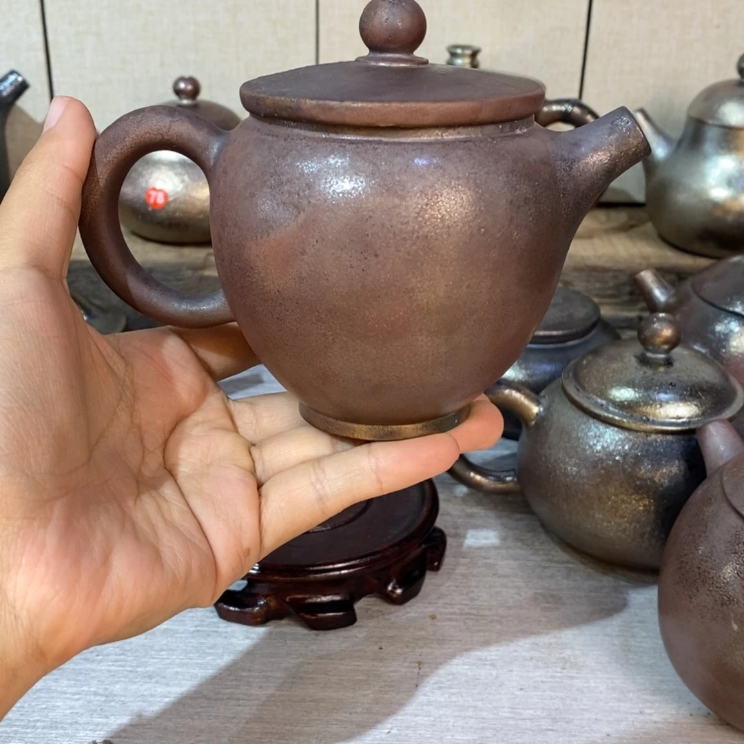 云南建水紫陶柴烧特价壶不退不换