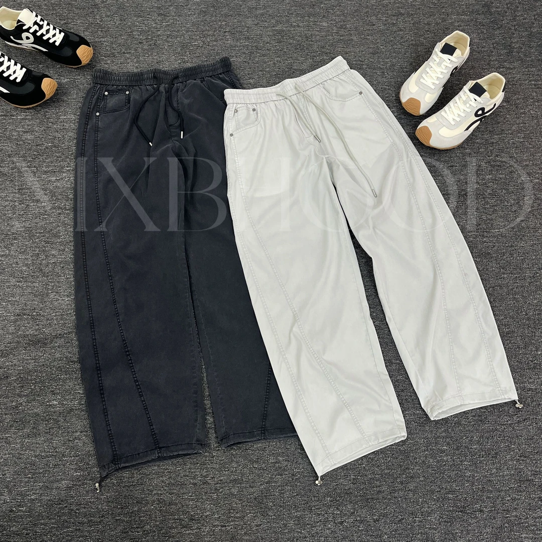 【莱赛尔系列】薄料天丝混纺立体裁剪夏季清爽舒适男士亲肤休闲长裤