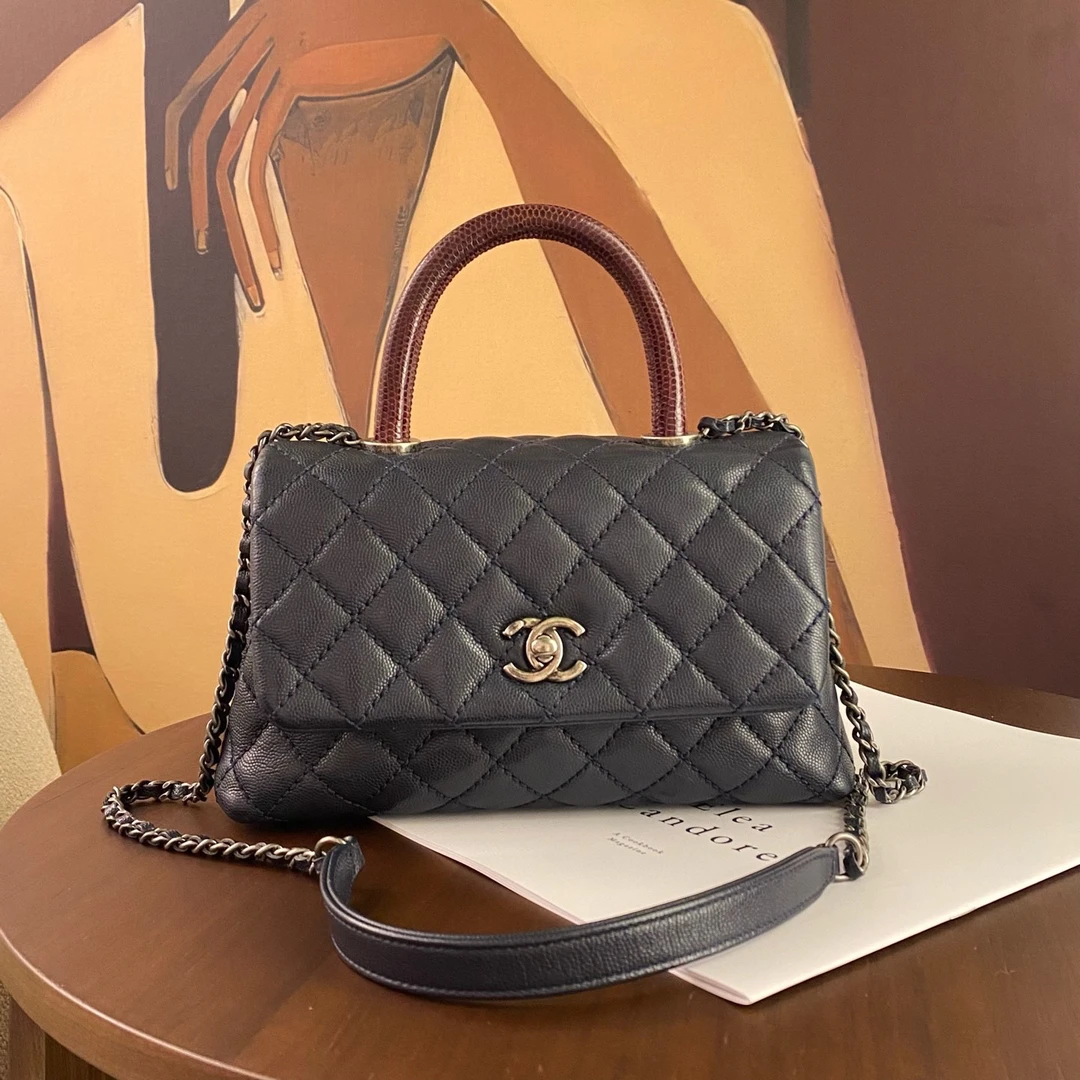 95新 Chanel/香奈儿 21Acocohandle mini 14112253订