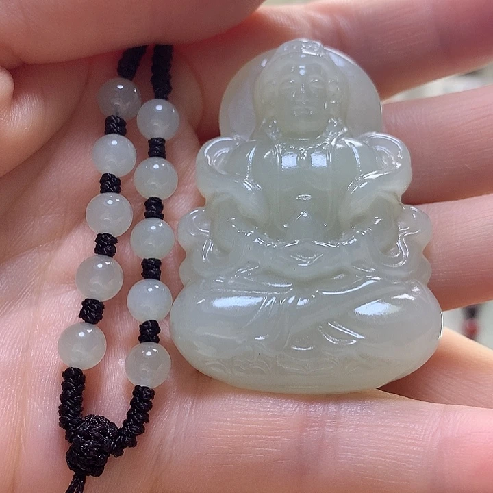 小***玉颈饰未镶嵌和田玉