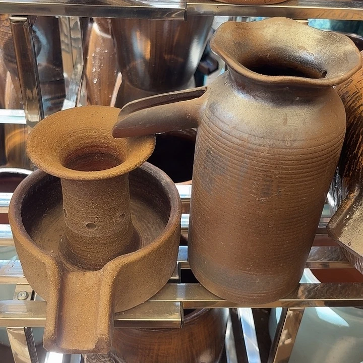 粗陶口径13/27，12/16/17进水口1.6厘米