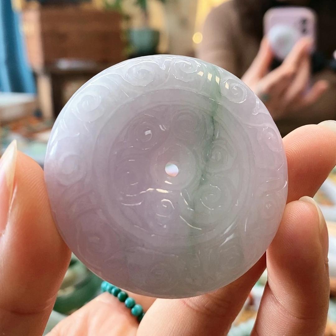 翡翠颈饰未镶嵌翡翠挂件