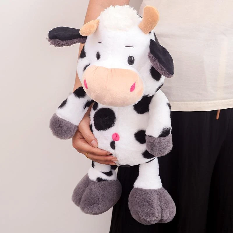 农场小奶牛公仔可爱毛绒玩具儿童哄睡玩偶生日礼物抓机娃娃
