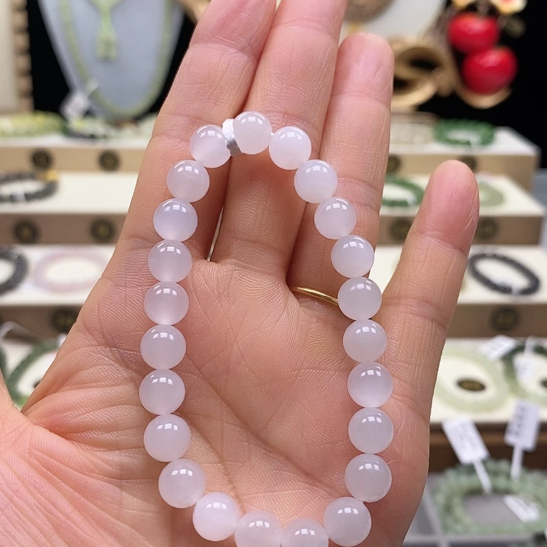 手链未镶嵌和田玉（糖玉）