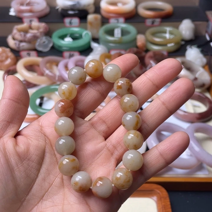 石英质玉未镶嵌手镯