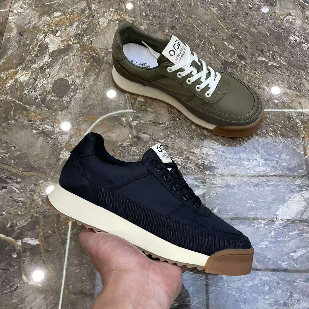 布鞋2025春夏季厚底休闲鞋板鞋单鞋舒适鞋透气圆头平跟板鞋3196