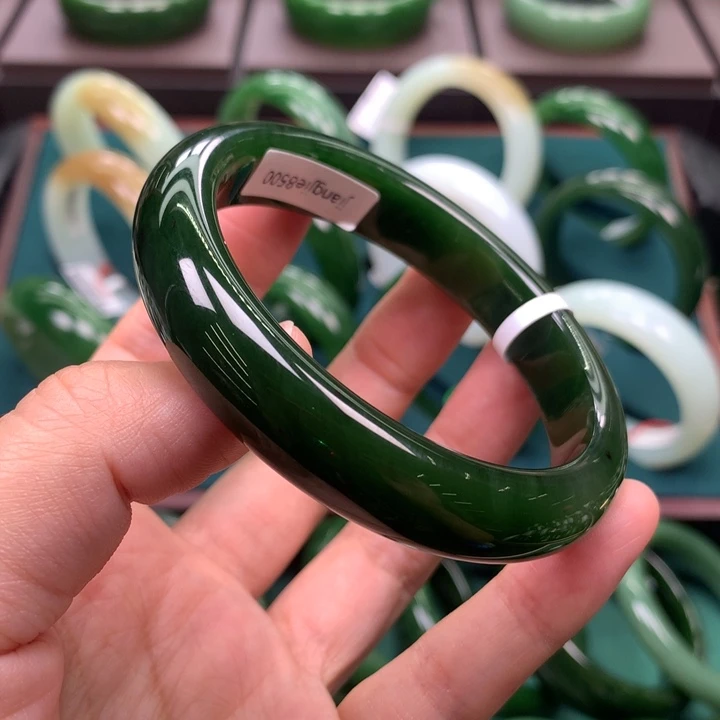未镶嵌手镯和田玉（碧玉）5960