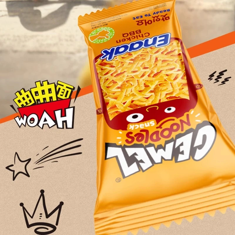 【阿杰自营】直播】新鲜日期】印尼】GEMEZ小鸡曲曲面烧烤面20g