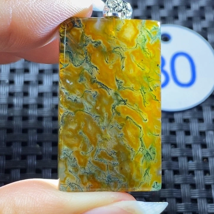 未镶嵌颈饰玛瑙/玉髓卡*比