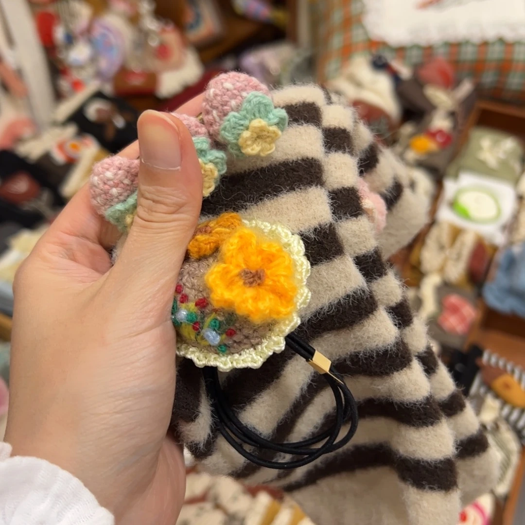 毛绒钩织刺绣手工包包玩偶居家用品