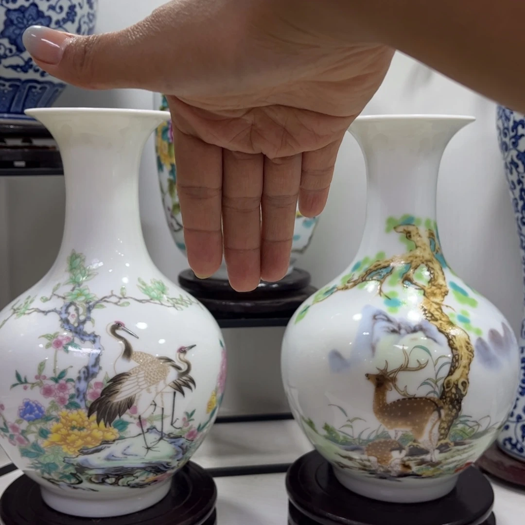 景德镇陶瓷花瓶摆件