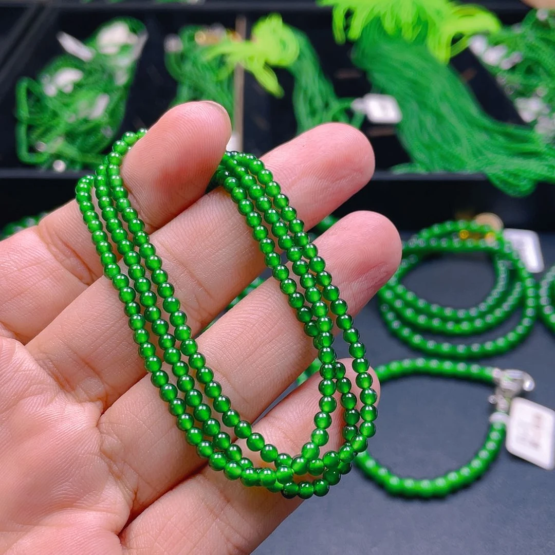 翡翠未镶嵌颈饰8888888888888