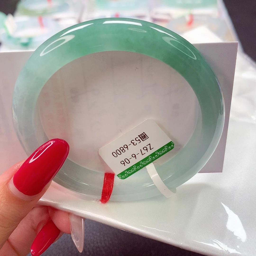 未镶嵌手镯翡翠缅甸天然a货翡翠手镯