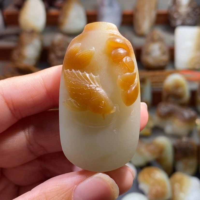 【闪购商品】和田玉（糖玉）吊坠未镶嵌