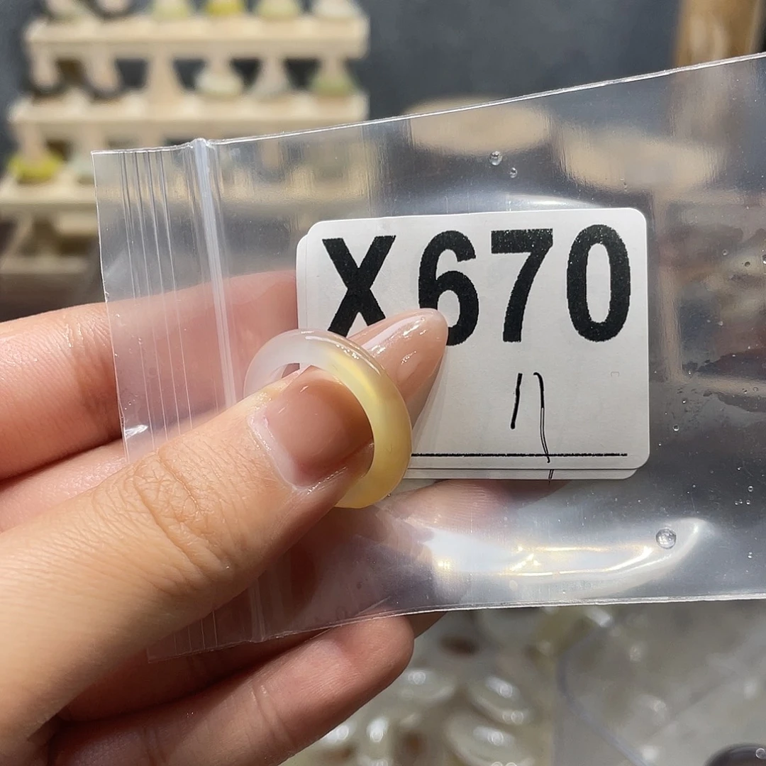 玛瑙/玉髓未镶嵌戒指670