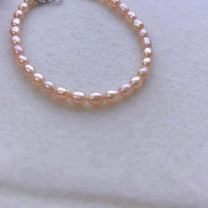 未镶嵌淡水珍珠项链定制290