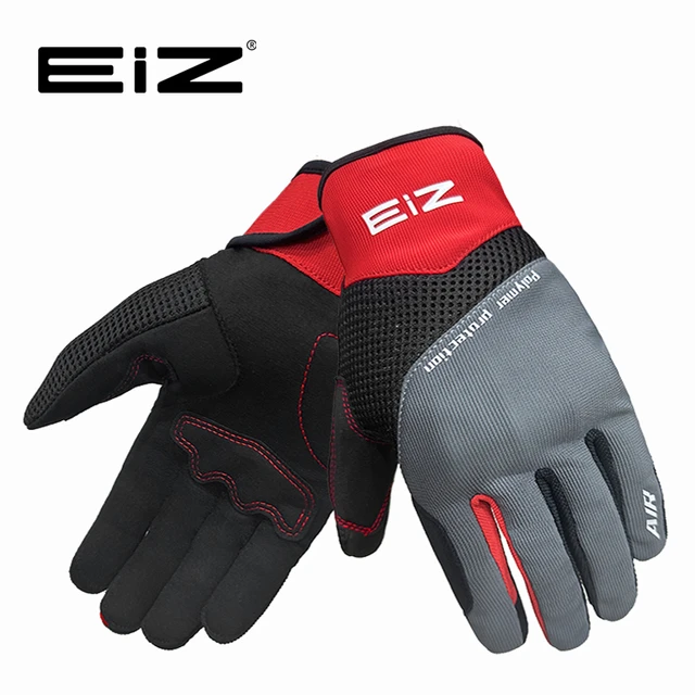 EIZ机车骑行手套夏季防护防摔机车骑士赛车透气薄款可触控屏幕男