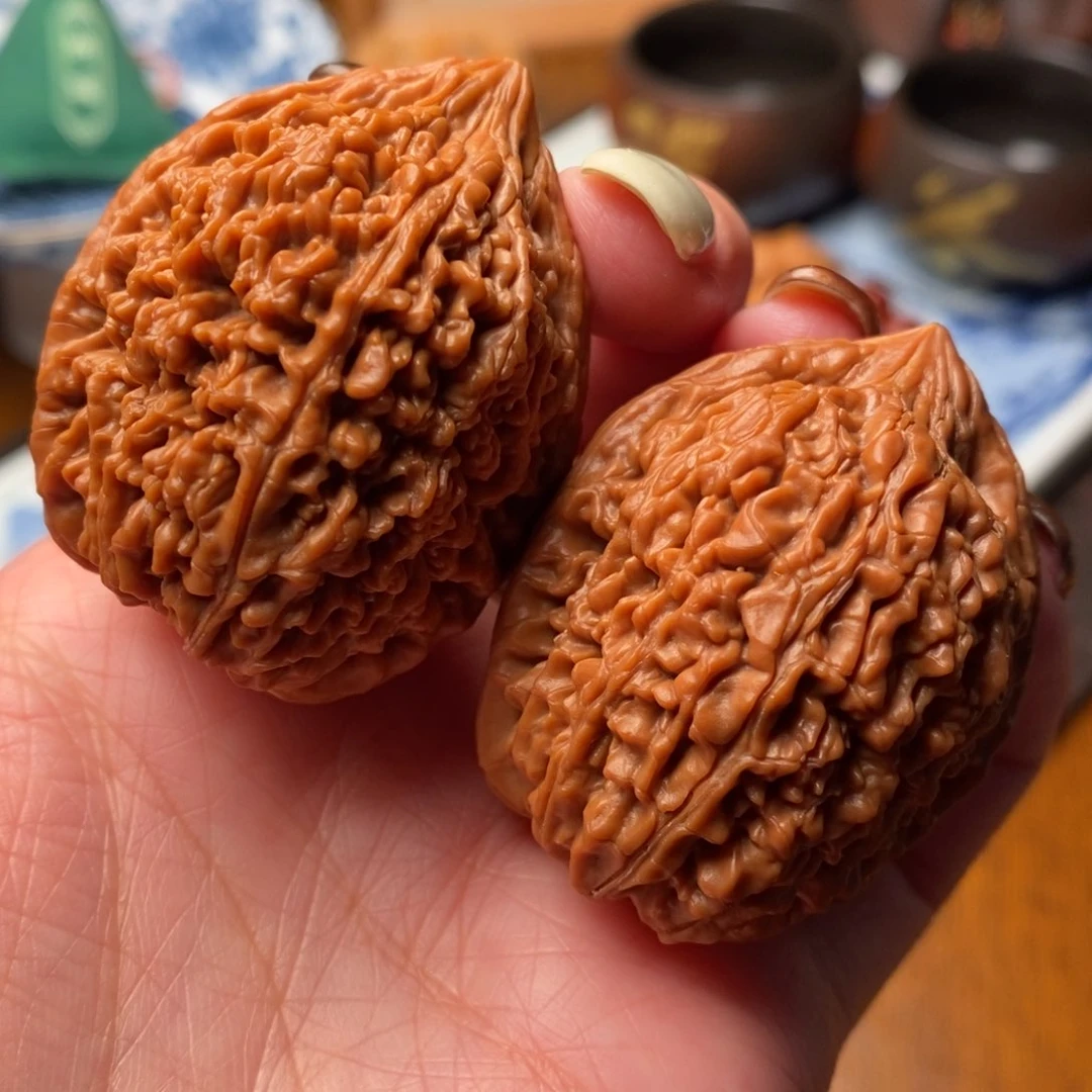 把件文玩核桃36尺寸全品大蒜头