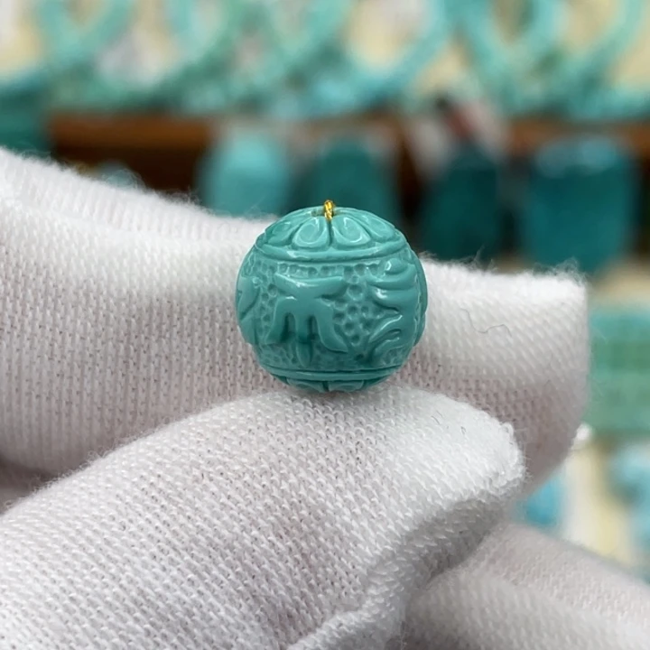 未镶嵌绿松石挂件