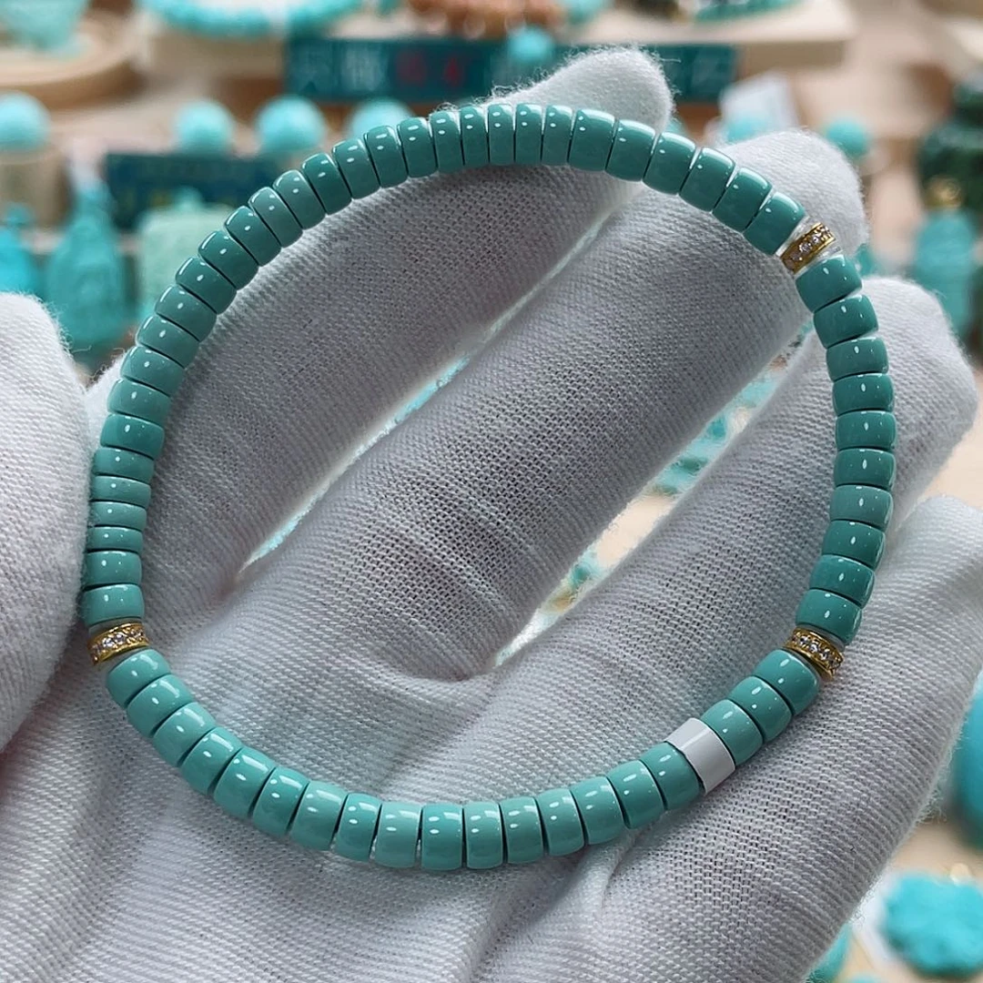 删***删未镶嵌绿松石珠宝奇石