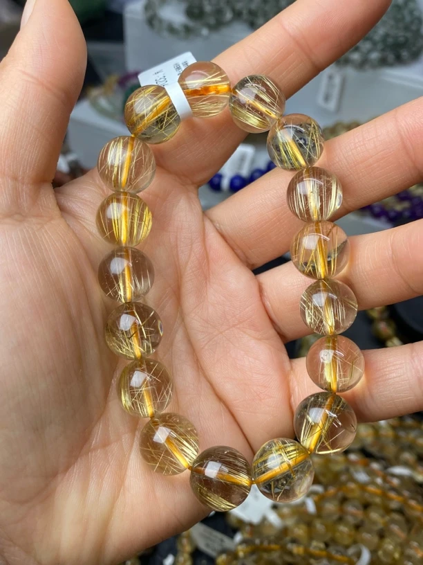 天然水晶单圈手串