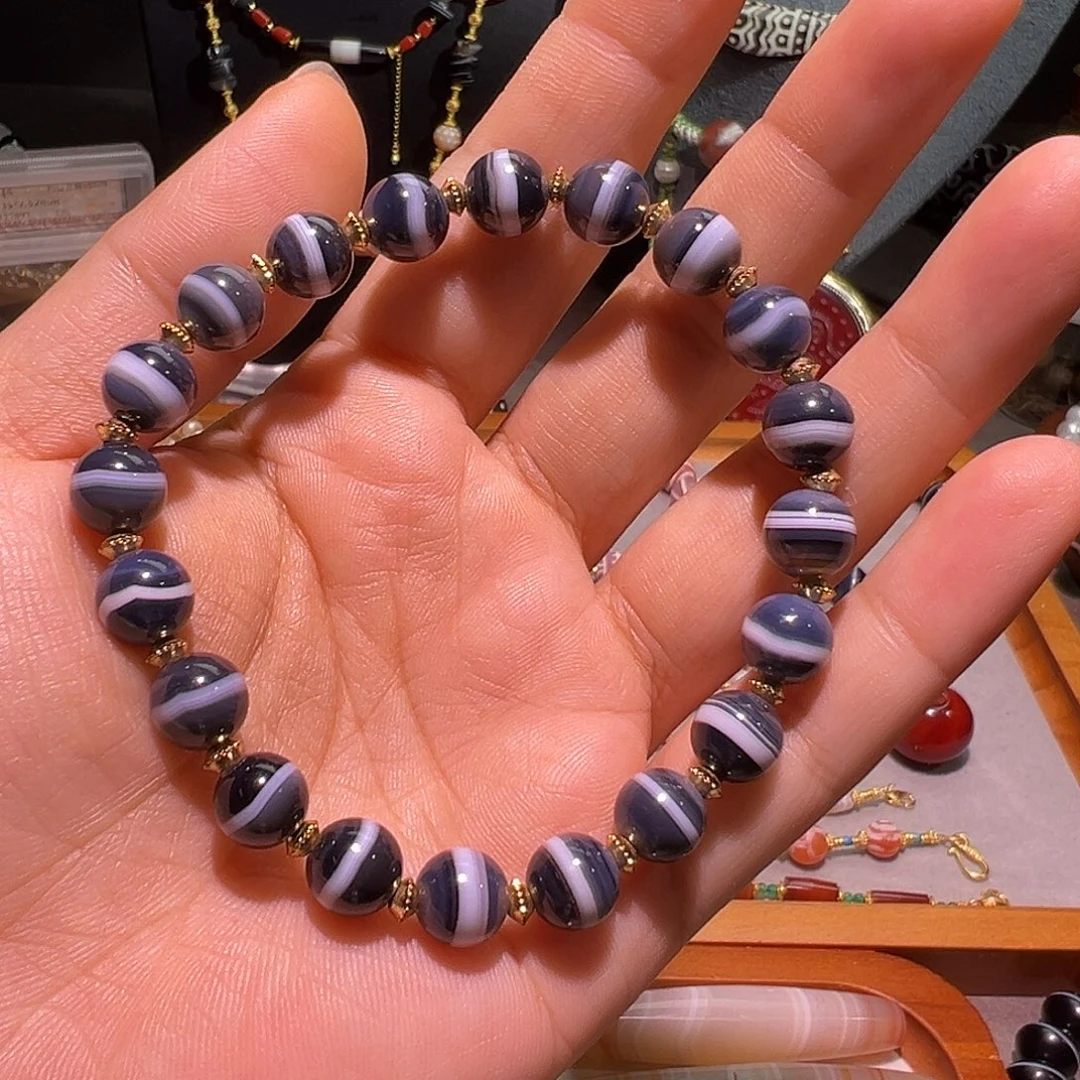 玛瑙/玉髓未镶嵌手链