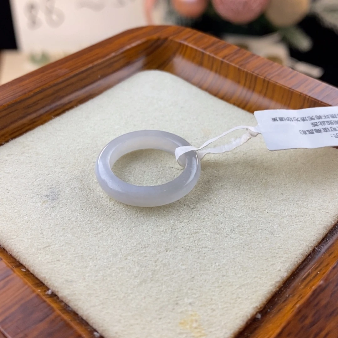 和田玉未镶嵌戒指港13