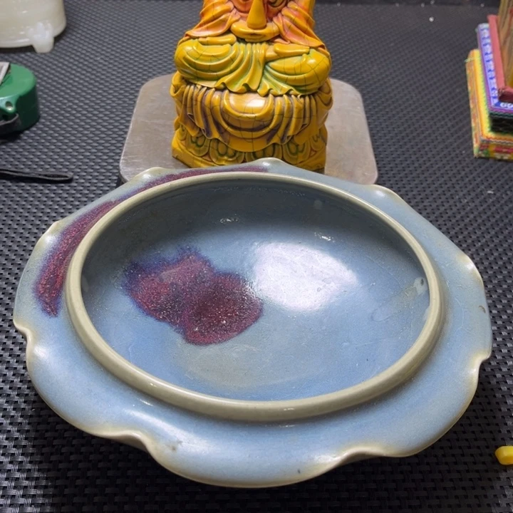 摆件万**源瓷器的制作工艺和