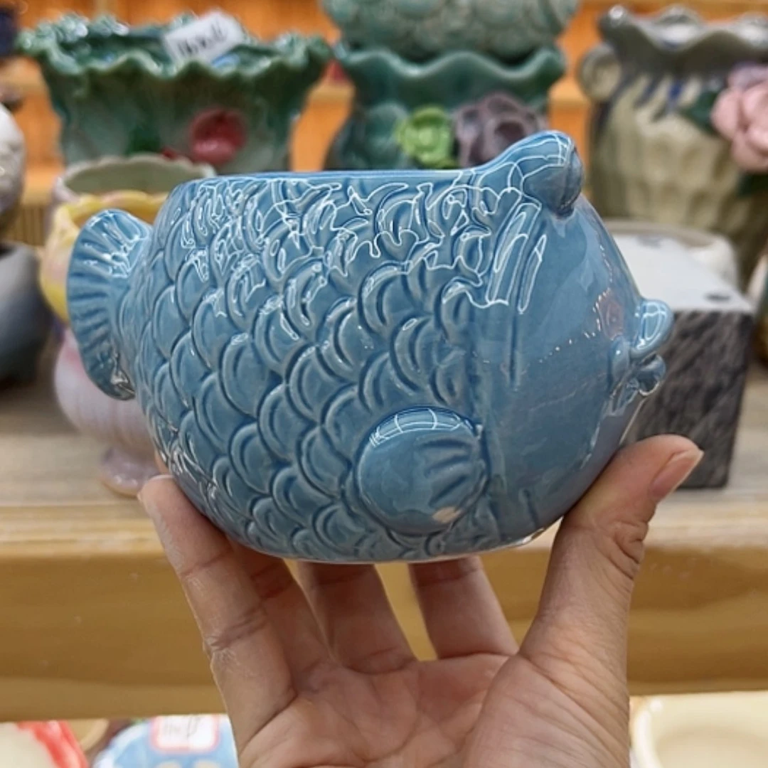 【闪购商品】陶瓷花盆