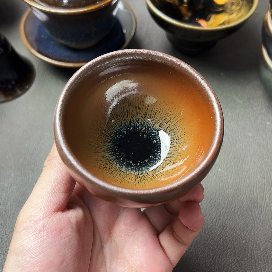 茶盏这个时候才开始准备好准备