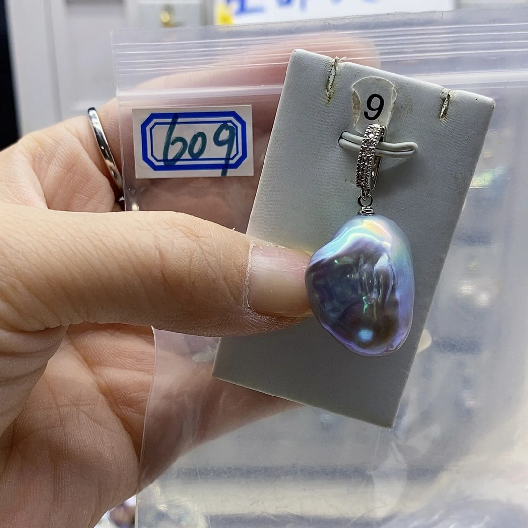 颈饰合金淡水珍珠