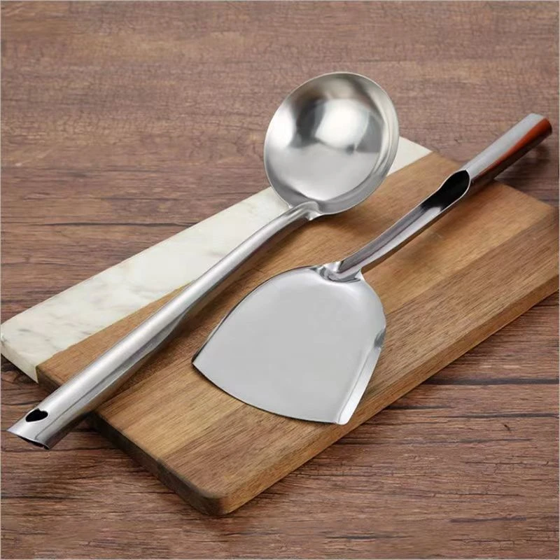 【食堂用】家用不锈钢锅勺锅铲炒菜炒勺饭勺铲家用锅铲勺子厨具