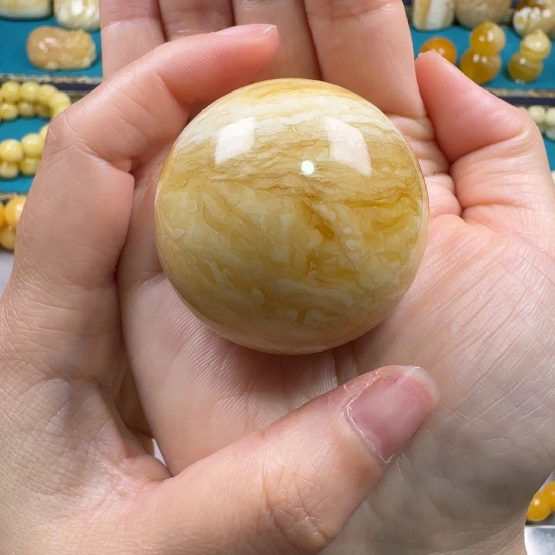 琥珀未镶嵌手链同料