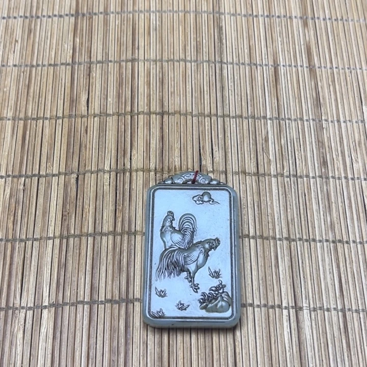 用***4和田玉未镶嵌挂件