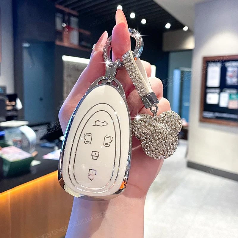 魏牌高山8钥匙套WEY长城魏派高山9四驱尊贵版汽车用品可爱包壳扣