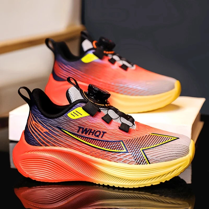 ABC 断码儿童跑步鞋男童春季新款减震训练运动鞋男孩网面透气轻便