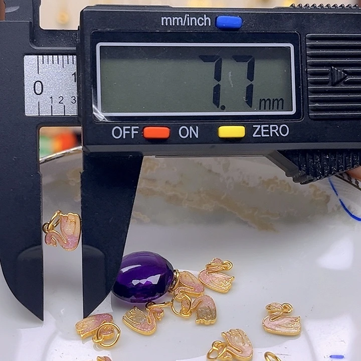 银S925镶嵌颈饰紫晶紫晶925镶嵌70