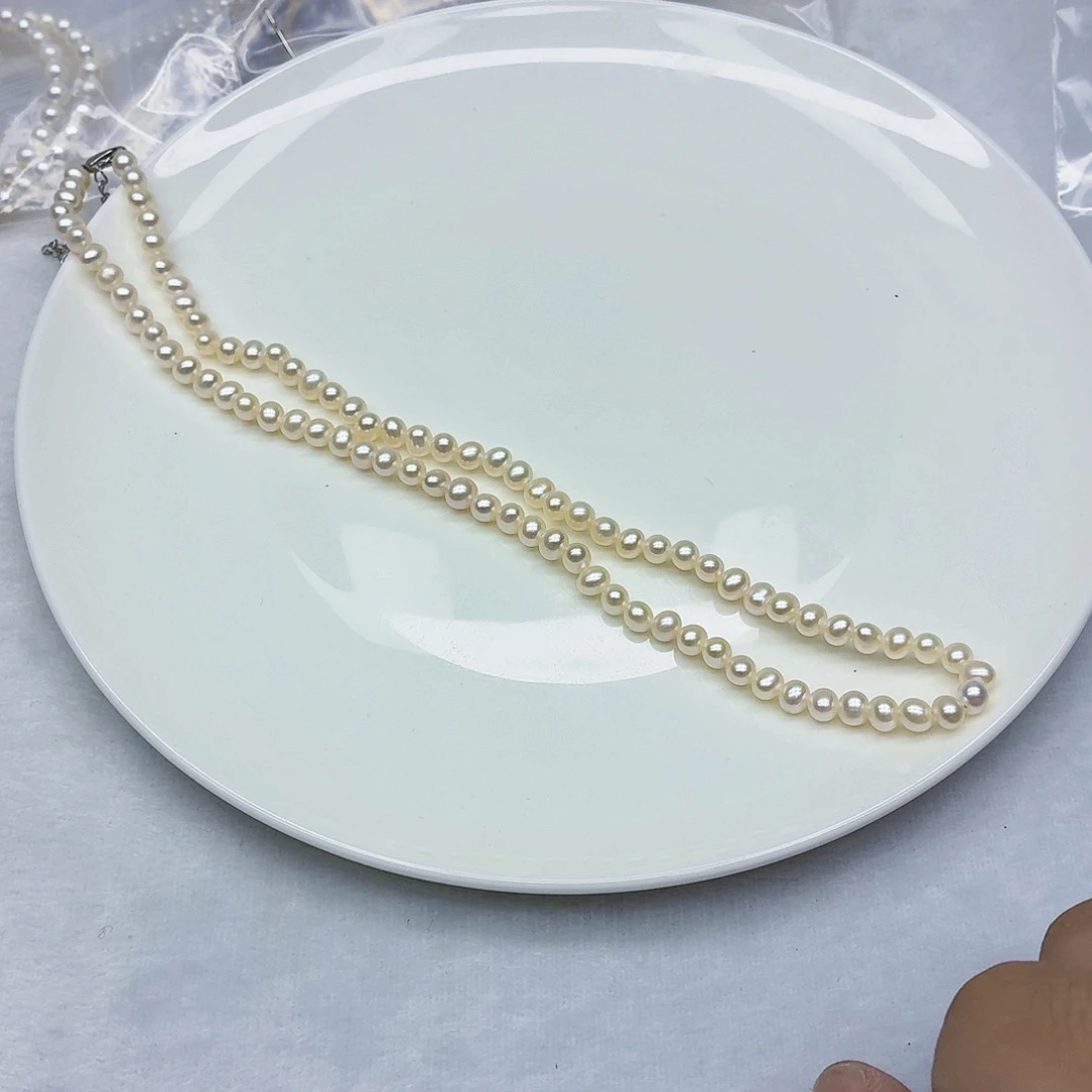 淡水珍珠未镶嵌颈饰A12